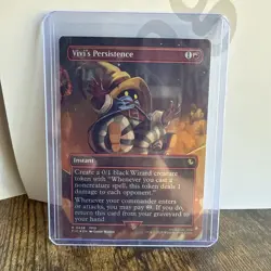 MTG Vivi's Persistence [Foil] [Borderless] Final Fantasy FIC 0458 Rare - Image 1