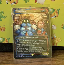 MTG Vivi Ornitier (Borderless) (Chocobo Track) Final Fantasy Foil *PACK FRESH!* - Image 1