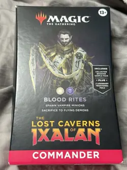 Magic: The Gathering ~ Blood Rites ~ Lost Caverns of Ixalan Commander Precon - Image 1