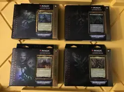 MTG x Warhammer 40K Sealed Collector's Edition Commander Deck Set of 4 - Image 1