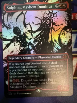 Foil Solphim, Mayhem Dominus (Showcase) M Phyrexia: All Will Be - Image 1