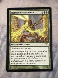 1x Elemental Resonance- Dissension- LP- Mtg Magic The Gathering- Free Shipping - Image 1