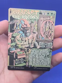 Magic the Gathering Universes Beyond Radagast the Brown 740 Borderless Poster NM - Image 2