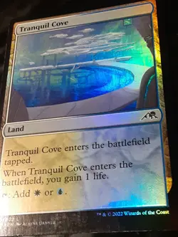 Tranquil Cove FOIL , Kamigawa Neon Dynasty , NM, MTG , FREE SHIPPING - Image 3