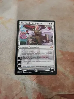 The Wandering Emperor Kamigawa Neon Dynasty MTG NM - Image 1