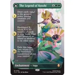 The Legend of Kyoshi - Borderless - Avatar the Last Airbender - MTG - NM - Image 1
