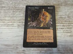 1x Tainted Aether -NM/EX - Urza's Saga - German - Vintage OOP MTG - Image 1