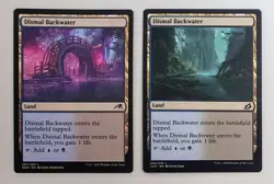 X 2 MTG Dismal Backwater Various Sets LP Magic The Gathering - Image 1