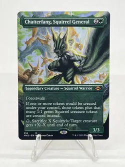 Chatterfang, Squirrel General (Borderless) #316 Modern Horizons 2 250001 - Image 1