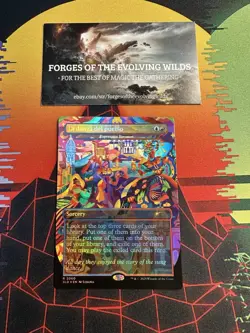 La danza del pueblo Foil - Expressive Iteration Secret Lair Nuestra Magia - Image 1