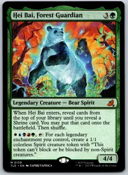 Hei Bai, Forest Guardian M Avatar: The Last Airbender: Eternal-Legal 139 NM - Image 1
