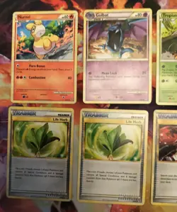 Unleashed HeartGold SoulSilver 2010 Vintage Pokemon Card Lot (Read Description) - Image 2