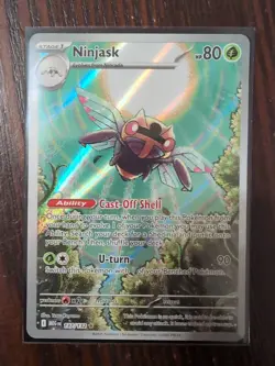 Ninjask 137/132 Full Art Holo Illustration Rare Pokemon Mega Evolution NM - Image 1