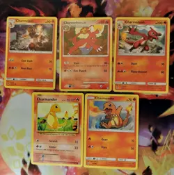 Charmander Charmeleon LP/NM vintage To Modern Pokemon Card Lot - Image 1