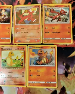 Charmander Charmeleon LP/NM vintage To Modern Pokemon Card Lot - Image 3