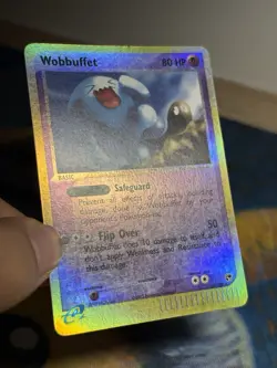 Wobbuffet 26/100 Rare Reverse Holo 2003 EX Sandstorm Pokemon TCG LP - Image 4