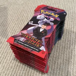 Pokemon TCG Destined Rivals Sleeved Booster Packs Lot Of 19 Factory Sealed New - Image 1