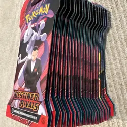 Pokemon TCG Destined Rivals Sleeved Booster Packs Lot Of 19 Factory Sealed New - Image 2