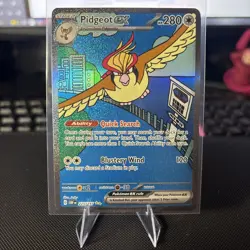 Pokemon TCG Pidgeot EX 225/197 SIR Obsidian Flames NM - Image 3