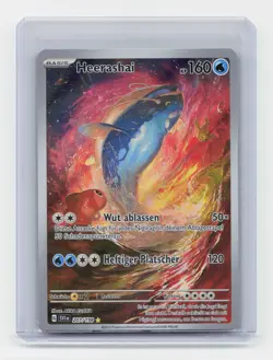 Heerashai - Pokemon Karte TCG 207/198 Illustrationn Rare Karmesin & Purpur /M70 - Image 2