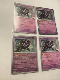 4x Munkidori 044/131 X4 - Prismatic Evolutions - Pokemon TCG - Playset NM - Image 1