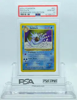 POKEMON LEGENDARY COLLECTION GOLDUCK #43 PSA 10 GEM MINT #41395771 - Image 2