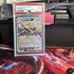 2025 Pokemon SV Prismatic Evolutions - PRE EN Umbreon ex Promos #060/131 PSA 9 - Image 1