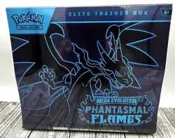 Pokemon TCG - Phantasmal Flames - Elite Trainer Box ETB - New Sealed - In Hand - Image 5