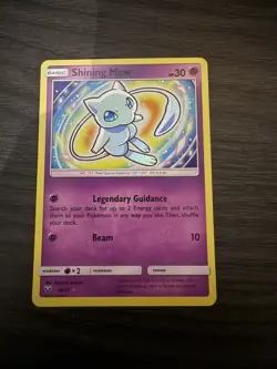 Pokemon TCG Shining Mew 40/73 Shining Legends Holo MT/NM Ungraded - Image 1