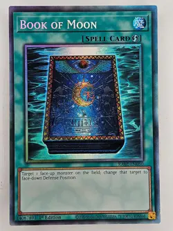 Yu Gi Oh - RA02-EN050 Book Of Moon - Prismatic Collector's Rare - Image 1