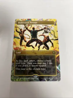 Multiversal Passage Borderless Nonfoil Card #0206 MTG LP #1 INV - Image 1