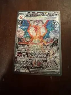 Pokemon TCG Charizard EX Holo Card 223/197 Obsidian Flames Sir NM - Image 1