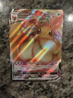 Pokemon Card TCG - Eevee VMAX SWSH087 Black Star Promo Shining Fates - Image 1