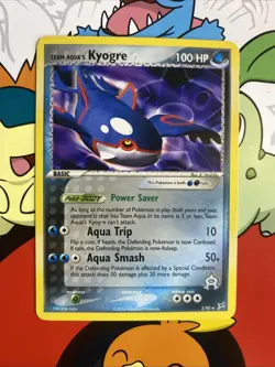 Pokemon TCG Cards Team Aqua's Kyogre 3/95 Team Magma vs Aqua Non-Holo Rare - Image 1