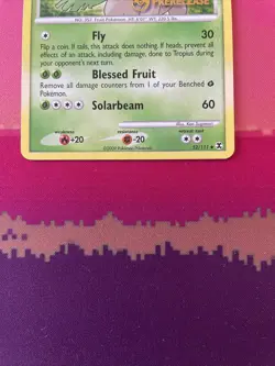 Tropius 52/111 Prerelease Promo - Rising Rivals - Pokemon Card - NM - Image 3