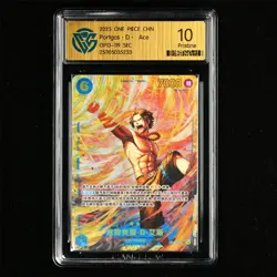 CCG Pristine 10 2025 ONE PIECE CHN .TCG Card OP13-119 SEC Portgas·D· Ace - Image 2