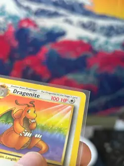 Dragonite 19/62 Fossil Non Holo Rare Pokemon Card WOTC 1999 Vintage Set MP-HP - Image 4