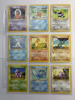 Pokemon Bulk Wotc 9 Card Vintage Lot Shadowless Unlimited LP-MP - Image 2