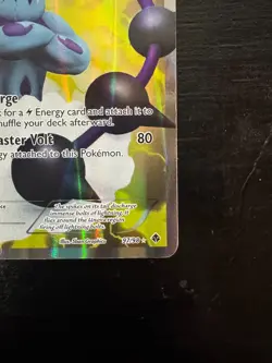 Pokemon TCG Thundurus Emerging Powers Holo Full Art Ultra Rare Card 97/98 - Image 3
