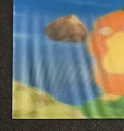 Psyduck Japanese Lenticular 3D Card Meiji Milk Cocoa Pokemon - Image 3