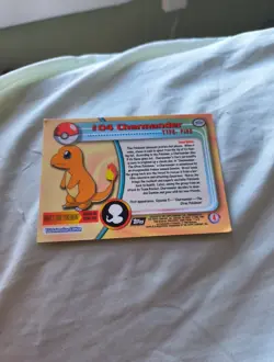 CHARMANDER #04 2000 TOPPS CHROME SERIES 1 HOLO FOIL POKEMON TV ANIMATION CARDS - Image 3