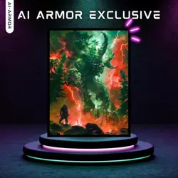 MTG (Red-Green Monster) - 100Ct Matte TCG Card Art Sleeves by - Image 2