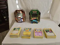 Random Bulk Lot 250+ Pokemon Cards with Collectable Tins 1999 To 2024 - Image 4