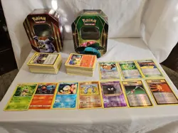 Random Bulk Lot 250+ Pokemon Cards with Collectable Tins 1999 To 2024 - Image 5