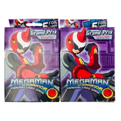2 MegaMan NT Warrior Grand Prix Protoman Starter Deck Trading Card Game Sealed - Image 1