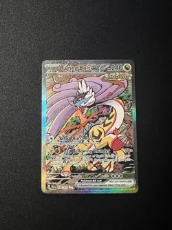 Pokemon TCG Raging Bolt EX Prismatic Evolutions Card 166/131 - Image 1