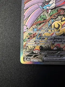 Pokemon TCG Raging Bolt EX Prismatic Evolutions Card 166/131 - Image 2