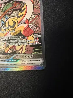 Pokemon TCG Raging Bolt EX Prismatic Evolutions Card 166/131 - Image 5