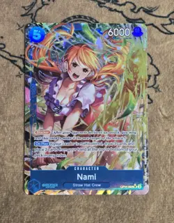 One Piece Card Game Nami (Alternate Art) OP11-054 Super Rare NM English - Image 1