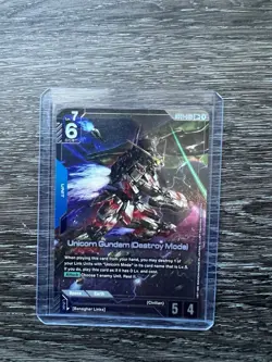 Unicorn Gundam (Destroy Mode) (LR+) GD01-002 - Newtype Rising - Gundam Card Game - Image 1